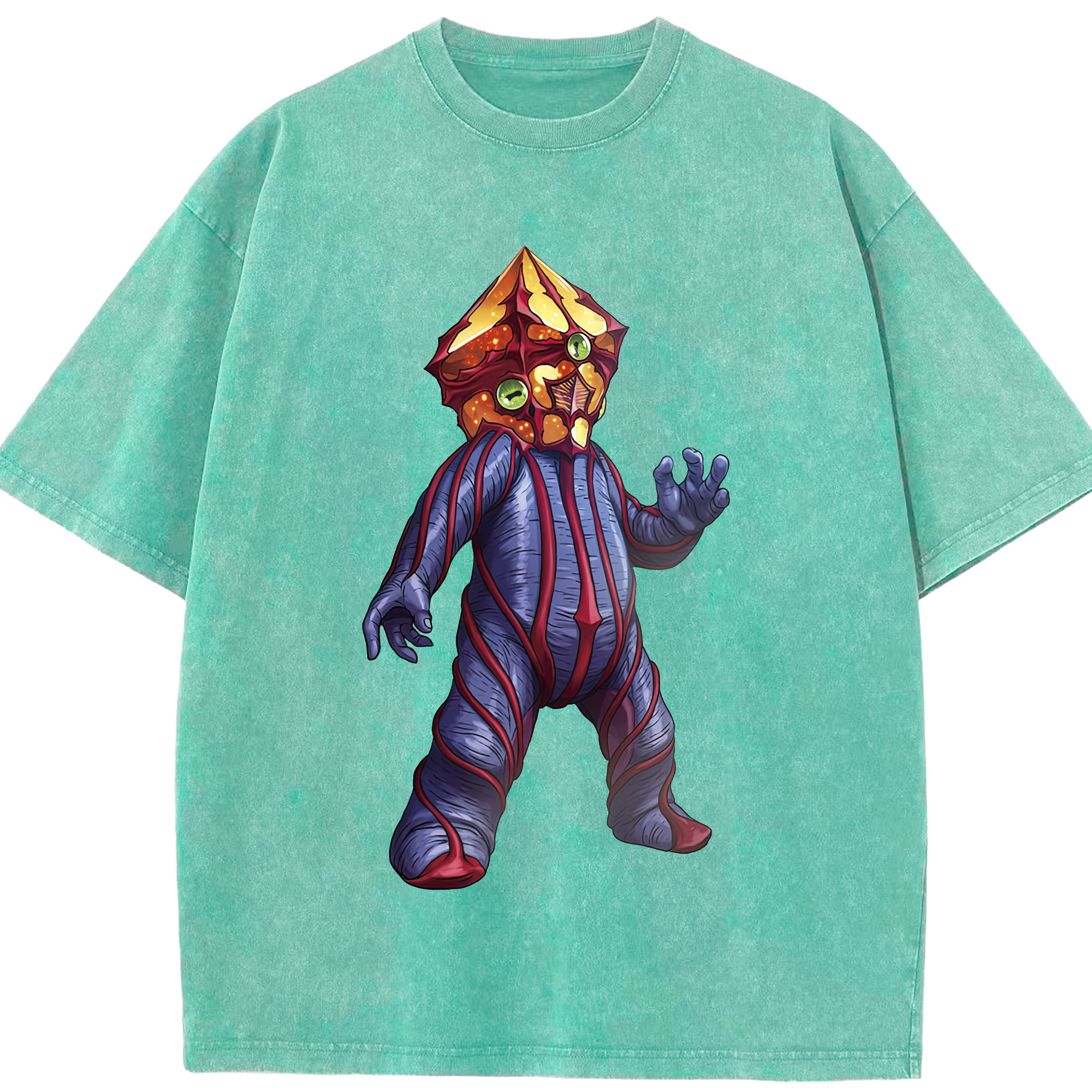 （画像用） ウルトラマン Ultraman 綿100% ヴィンテージ風 半袖Tシャツ（フロントプリント）